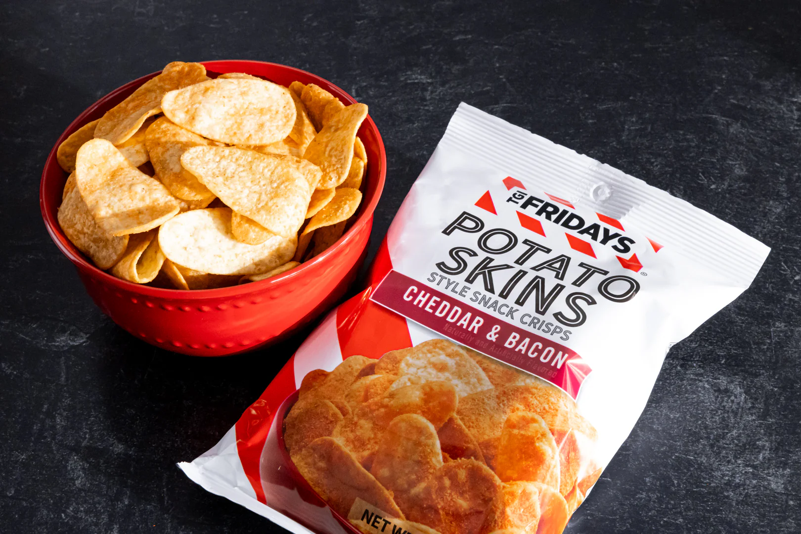TGI Fridays Cheddar Bacon Potato Skins - Image 4