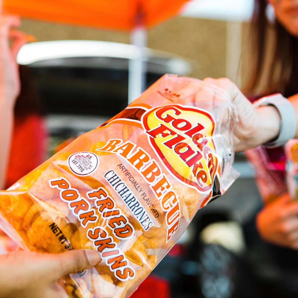 Golden Flake Barbecue Pork Skins - Image 3