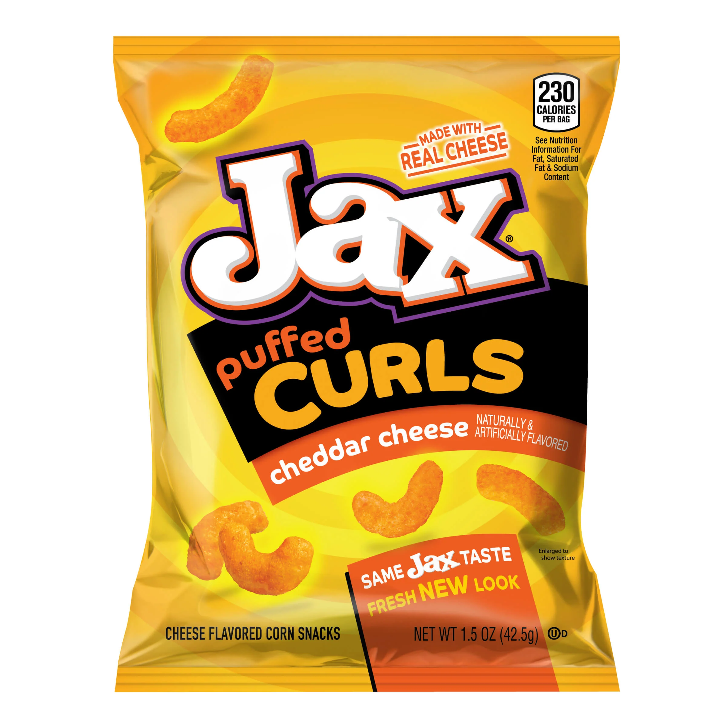 Jax Puffed Curls, Cheddar Cheese - Image 8