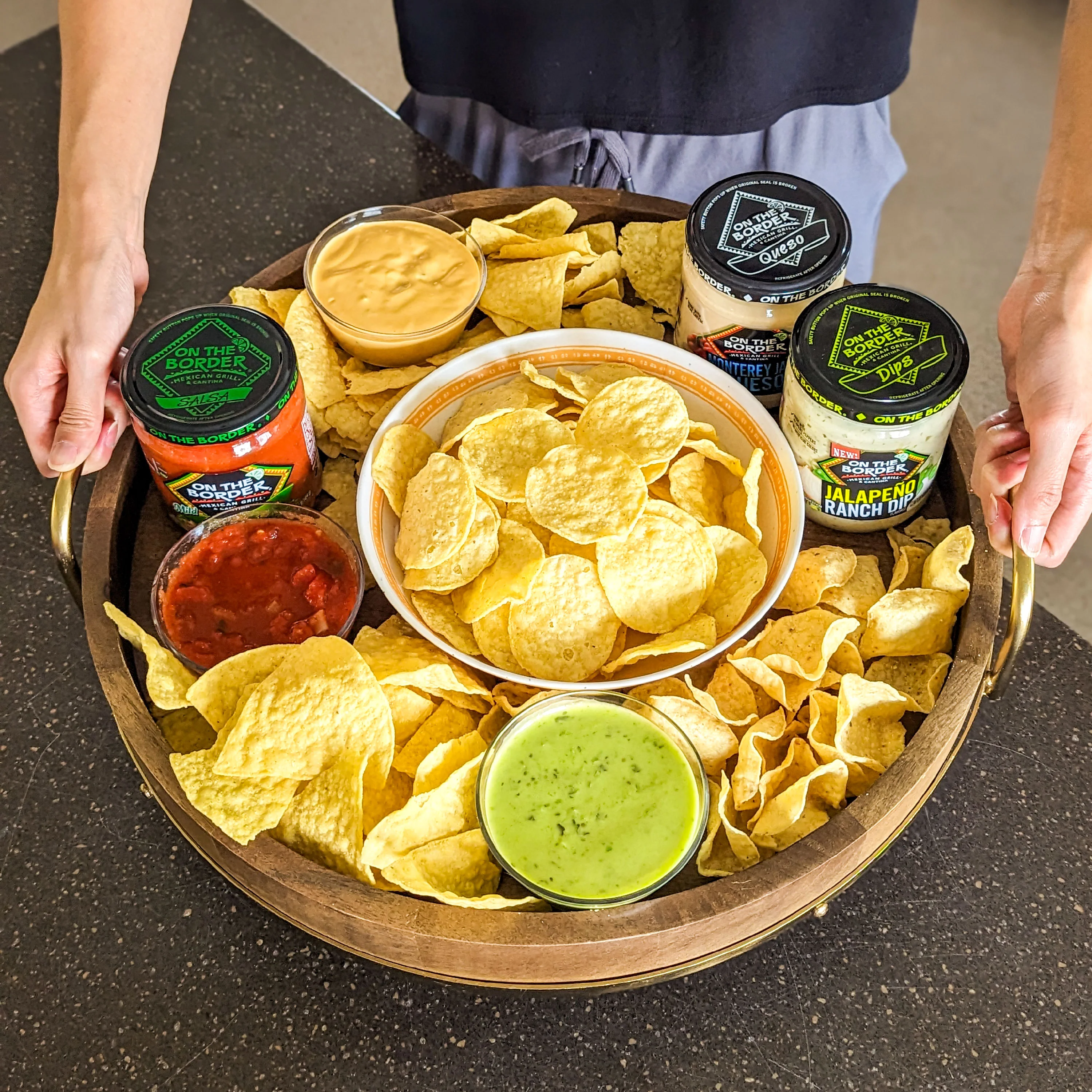 On The Border Tortilla Chips Cafe Style Queso - Image 3