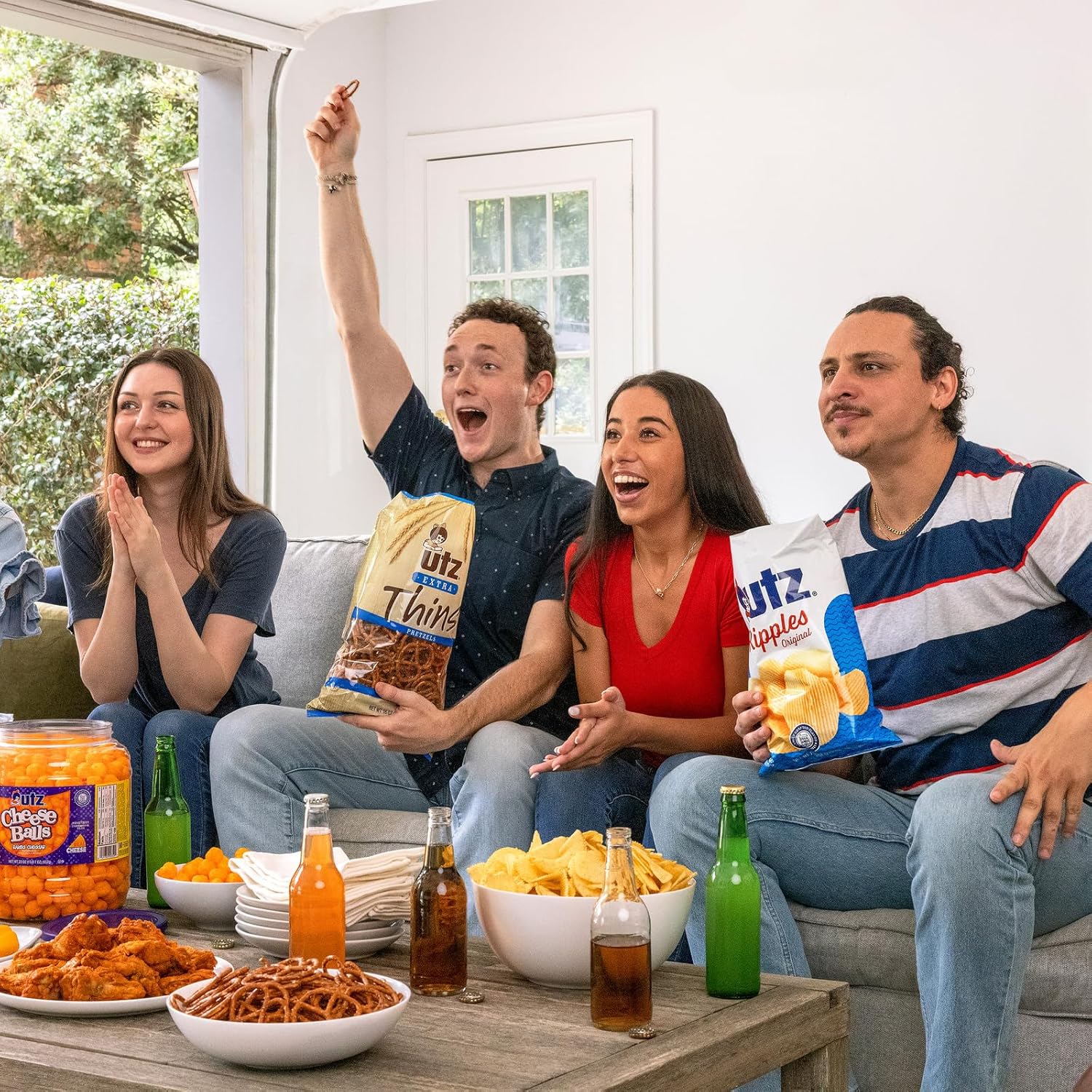 Utz Snack Jumbo Variety Pack, 60 Count Box of .75 - 1 oz Bags - Image 7