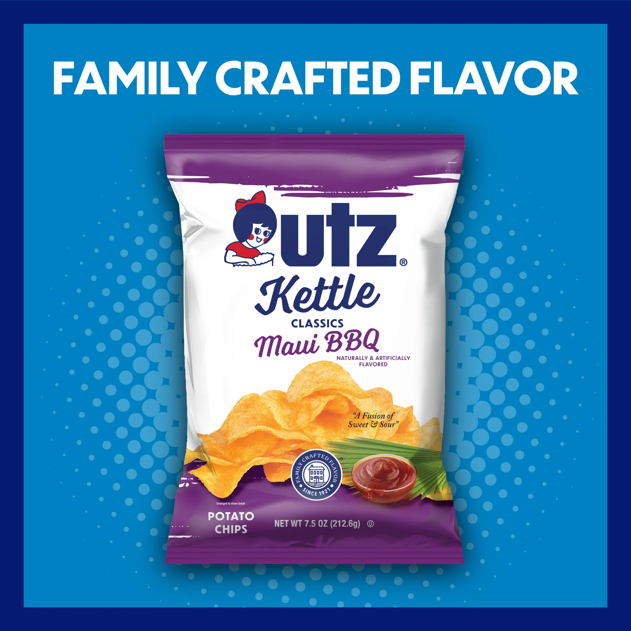 Utz Kettle Classics Potato Chips Maui BBQ - Image 5