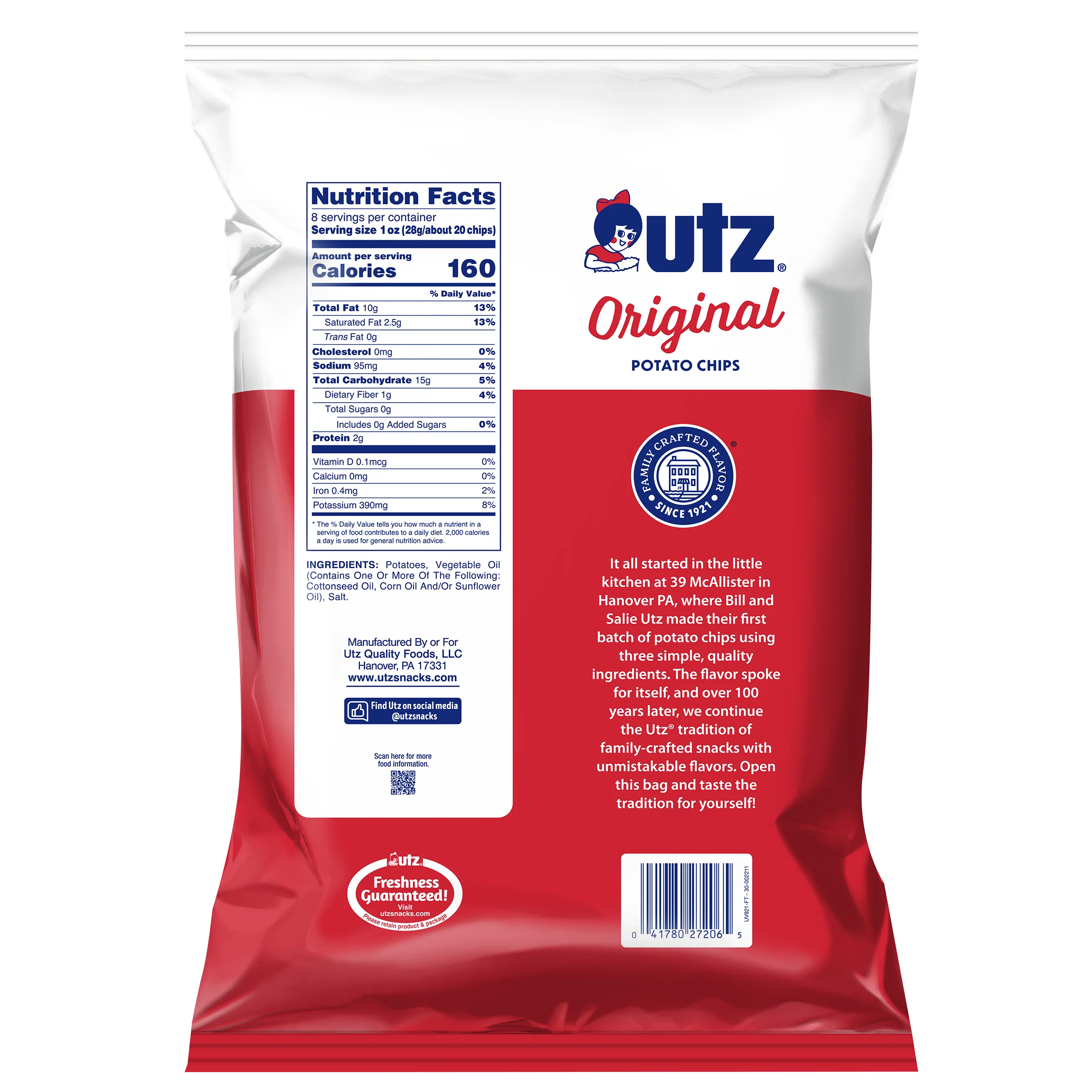 Utz Original Potato Chips - Image 7