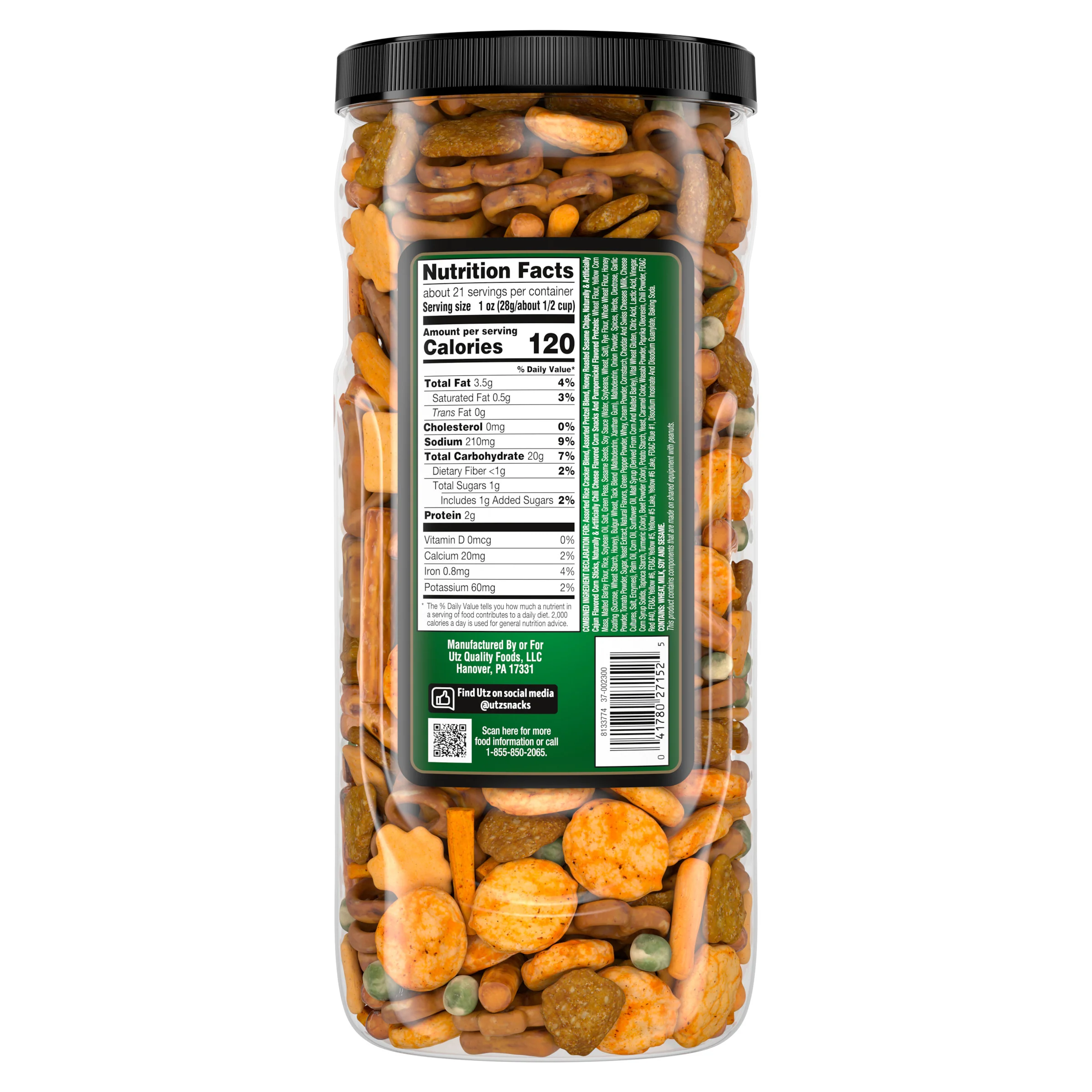 Utz Poker Mix Barrel - Image 4