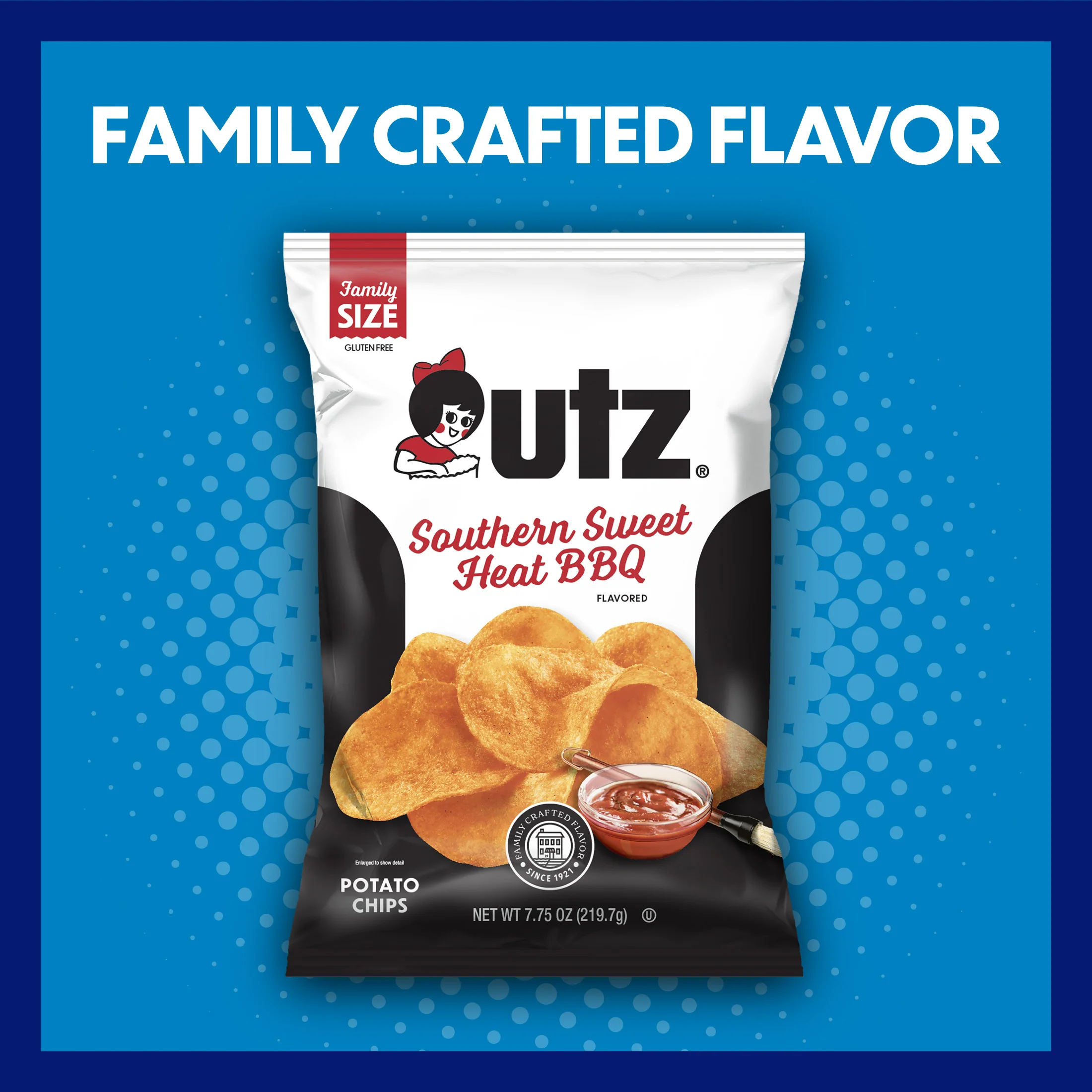Utz Southern Sweet Heat Barbeque Potato Chips - Image 5