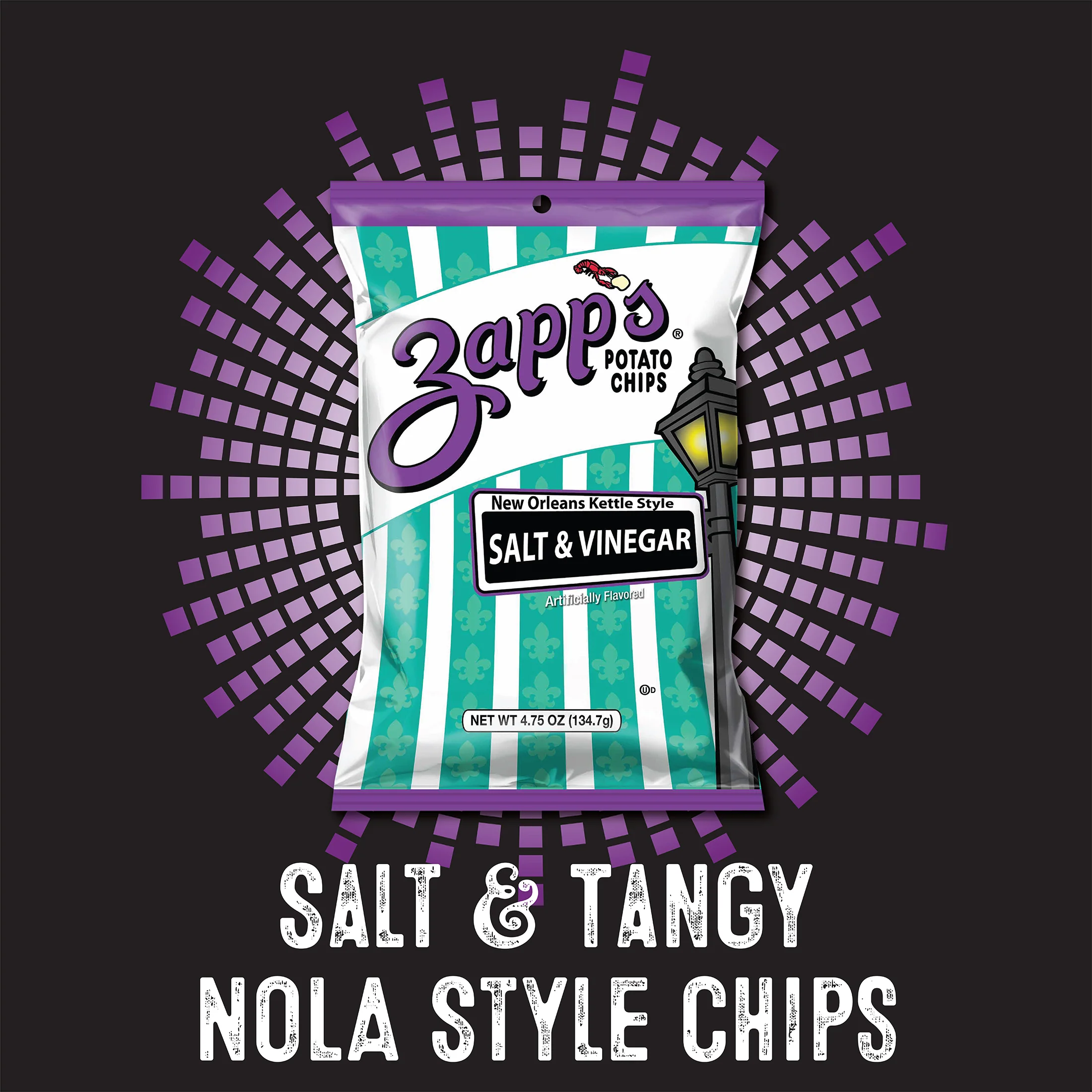 Zapp's Kettle Potato Chips Salt & Vinegar - Image 5