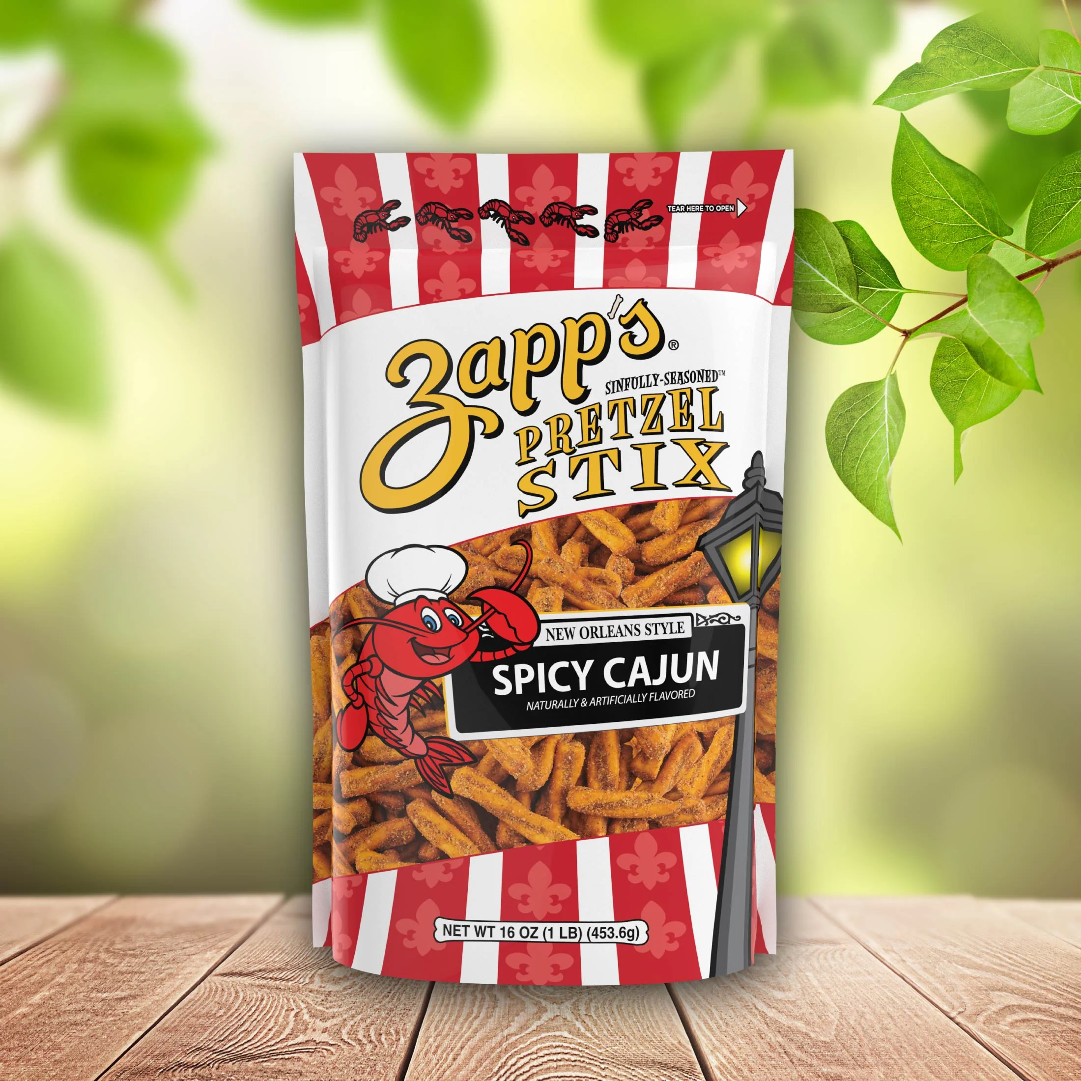 Zapp's Pretzel Stix, Spicy Cajun - Image 5